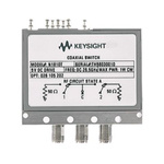 Keysight Technologies RF Switch, SPDT, SMA Female Connector, 67GHz Max, 60dB Isolation, 15000000ns