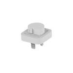 TE Connectivity Button Microswitch, Solder Lug Terminal, 0.1 A at 250 Vdc A, 0.2 A at 125 Vdc A, 0.5 A at 50 Vdc A, 2 A