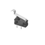 Omron Long Leaf Lever Subminiature Micro Switch, Wire Lead Terminal, 0.1 A At 125Vdc VA, SPST, IP67