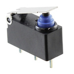 Omron Hinge Lever Microswitch, PCB Straight Terminal, 2 A, SPDT, IP67