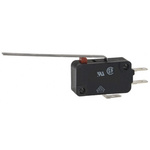 Omron Long Hinge Lever Microswitch, Solder Terminal, 5 A, SPDT, IP40