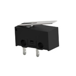 TE Connectivity Lever Snap Action Micro Switch, PCB Terminal, 0.1A at 30VDC, SPST