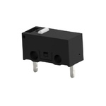 TE Connectivity Pin Plunger Snap Action Micro Switch, PCB Terminal, 3A at 125VAC, SPST