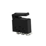 TE Connectivity Lever Snap Action Micro Switch, Right Angle PCB Terminal, 0.5A at 30VDC, SPDT