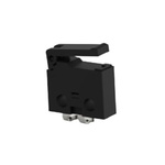 TE Connectivity Lever Snap Action Micro Switch, Right Angle PCB Terminal, 0.5A at 30VDC, SPST