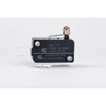 Zippy Roller Lever Snap Action Micro Switch, Solder Terminal, 16.1A, SPDT