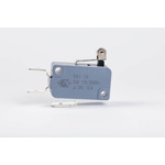 Zippy Roller Lever Snap Action Micro Switch, Solder Terminal, 26A, SPDT