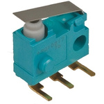Panasonic Leaf Lever Micro Switch, Right Angle PCB Terminal, 100 mA @ 30 V dc, SPDT, IP67