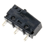Panasonic Pin Plunger Micro Switch, Solder Terminal, 3 A @ 250 V ac, SP-CO