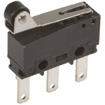 Panasonic Roller Lever Micro Switch, Tab Terminal, 3 A @ 250 V ac, SP-CO