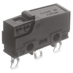Panasonic Pin Plunger Micro Switch, Solder Terminal, 5 A @ 250 V ac, SP-CO