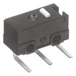 Panasonic Pin Plunger Micro Switch, Right Angle PCB Terminal, 100 mA @ 30 V dc, SP-CO