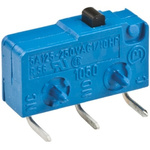Marquardt Button Micro Switch, Left Angle PCB Terminal, 5 A @ 250 V ac, SP-CO, IP00, IP40