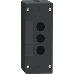 Schneider Electric Black Plastic Harmony XALG Push Button Enclosure - 3 Hole 22mm Diameter