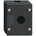Schneider Electric Black Plastic Harmony XALG Push Button Enclosure - 1 Hole 22mm Diameter