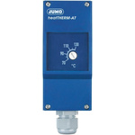 Jumo Capillary Thermostat, +130°C Max, SPST, Automatic Reset, Surface Mount