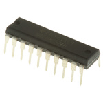 Texas Instruments SN74HC574N Octal D Type Flip Flop IC, 3-State, 20-Pin PDIP
