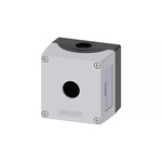 Siemens Grey Plastic SIRIUS ACT Push Button Enclosure - 1 Hole 22mm Diameter