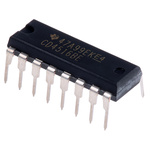 Texas Instruments CD4516BE 4-stage Through Hole Binary Counter, 16-Pin PDIP