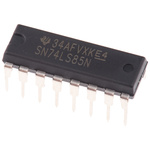 Texas Instruments SN74LS85N, 4-Bit, Magnitude Comparator, Non-Inverting, 16-Pin PDIP