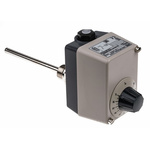 Jumo Capillary Thermostat, +100°C Max, NO/NC, Automatic Reset, Surface Mount
