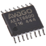 Broadcom AEAT-6600-T16, Encoder, 0.512MHz 17mA, 16-Pin TSSOP-16