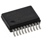 AR1021-I/SS, Resistive Touch Screen Controller, 10 bit 140sps SPI 4-Wire, 5-Wire, 8-Wire, 20-Pin SSOP