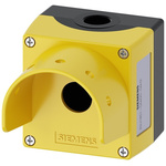 Siemens Yellow Metal SIRIUS ACT Push Button Enclosure - 22mm Diameter