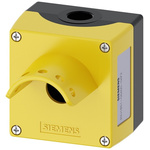 Siemens Yellow Metal SIRIUS ACT Push Button Enclosure - 22mm Diameter