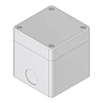 RS PRO Grey ABS Push Button Enclosure - 22mm Diameter