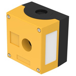 EAO Yellow Plastic 45 Enclosure - 1 Hole 22.3mm Diameter