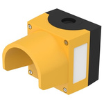 EAO Yellow Plastic 45 Enclosure - 1 Hole 22.3mm Diameter