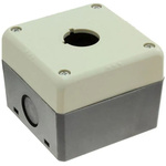 Idec Grey Polycarbonate FB Enclosure - 1 Hole 22mm Diameter