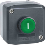 Schneider Electric Light Grey Polycarbonate XALD Push Botton - 1 Hole 22mm Diameter