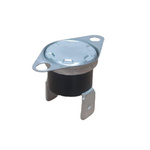 RS PRO Bi-Metallic Thermostat, Opens at 120°C, Closes at 105°C, +150°C Max, NC, Automatic Reset, Fixed Mount