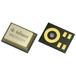 IM67D120AXTSA1 | Infineon 5 Pin Microphone, Omni-Directional, Surface Mount, Digital (PDM) Output, PG-LLGA-5-4, 1.62-3.6V