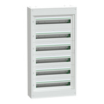 Schneider Electric White Plastic LVSS Enclosure - 6 Hole