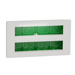 Schneider Electric White ABS New Unica Control Station Enclosure - 10 Hole