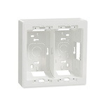 Schneider Electric White ABS New Unica Control Station Enclosure - 4 Hole