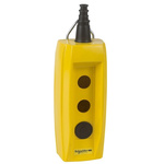 Schneider Electric Yellow Glass Filled Polyester XACB Empty Control Station - 2 Hole