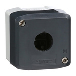 Schneider Electric Grey Polycarbonate XALD Empty Control Station - 1 Hole 22mm Diameter