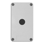 Schneider Electric Grey Fibreglass Harmony XAP Control Station Enclosure - 1 Hole 22mm Diameter
