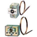 Jumo Capillary Thermostat, +300°C Max, SPST, Automatic Reset, Panel Mount