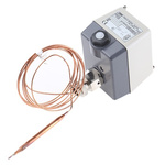 Jumo Capillary Thermostat, +100°C Max, NO/NC, Automatic Reset, Surface Mount