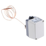 Jumo Capillary Thermostat, +150°C Max, SPST, Manual Reset, Surface Mount