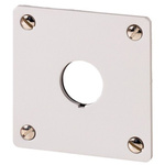 Eaton Brushed Aluminium RMQ Titan M22 Push Button Enclosure - 1 Hole 22mm Diameter
