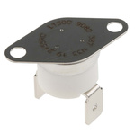 Honeywell Bi-Metallic Thermostat, Opens at +150°C, Closes at 135°C, +260°C Max, SPST NC, Automatic Reset, Bracket Mount