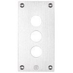 Schneider Electric Aluminium Harmony XAP Control Station Enclosure - 3 Hole 22mm Diameter