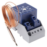 Jumo Capillary Thermostat, +300°C Max, NO/NC, Automatic Reset, Surface Mount