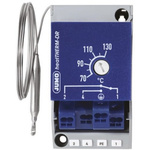 Jumo Capillary Thermostat, +130°C Max, NO/NC, Automatic Reset, Surface Mount